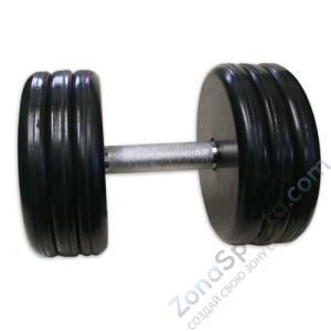 Гантель MB Barbell MB KL-29 неразборная (классик)