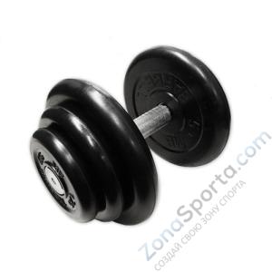 Гантель MB Barbell MB Gpf-18,5 неразборная