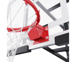 Баскетбольный щит DFC со съёмным регулятором высоты, поликарбонат 3 мм, 136 х 80 см