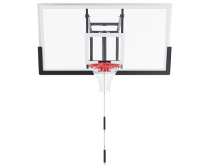 Баскетбольный щит DFC со съёмным регулятором высоты, стекло 8 мм, 152 х 80 см
