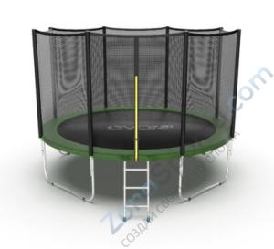 Батут Evo Jump External 12ft (Green) 