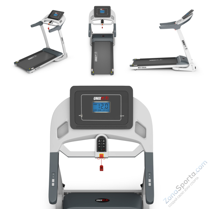 Беговая дорожка Unix Fit MX-580A White