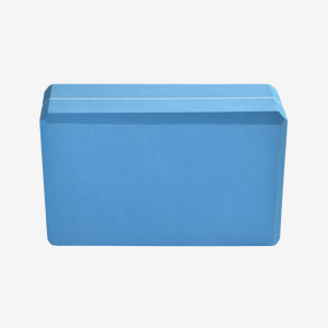 Блок для йоги Hugger Mugger 3 in. Foam Yoga Block голубой