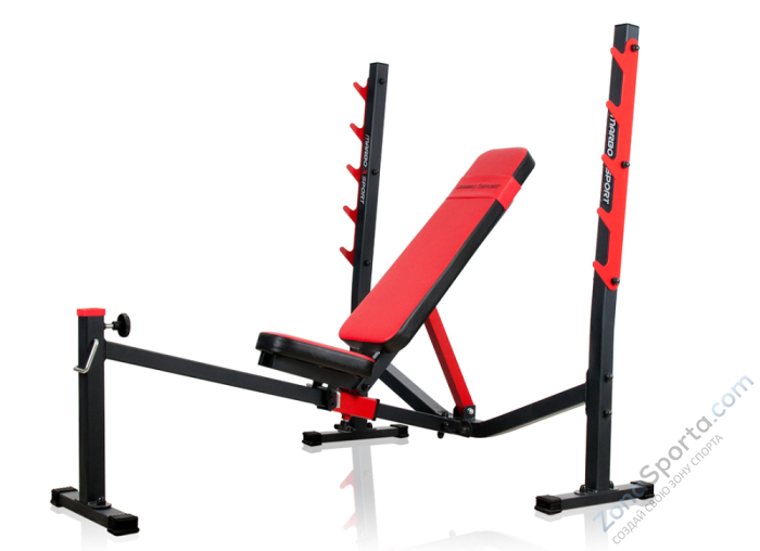 Cкамья для жима лежа с регулируемым углом наклона Marbo Sport MS-L106