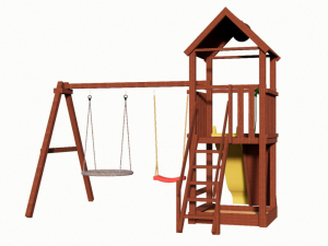 Детская деревянная площадка Smile Big Base