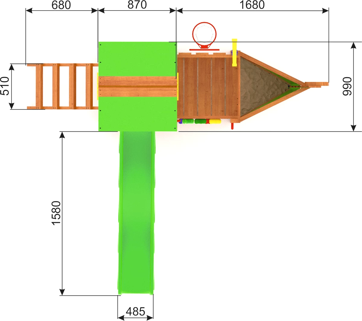 Детская площадка IgraGrad W2