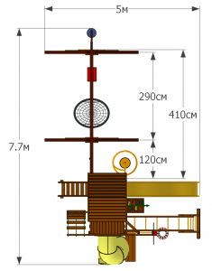 Детская площадка Mark Spring Turbo 13