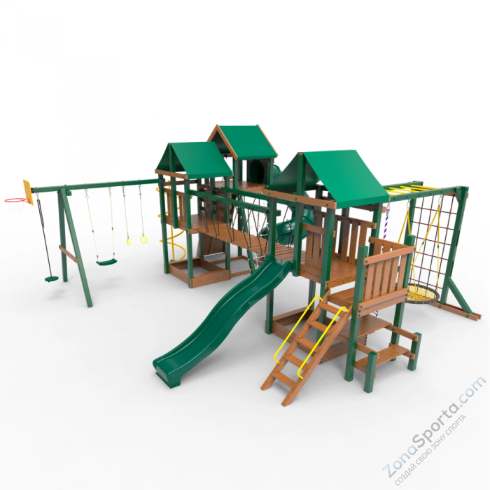 Детская площадка Пикник Форест Стэйдж К с винтовой трубой