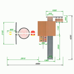 Детская площадка Пикник Ультра А 3.2.4