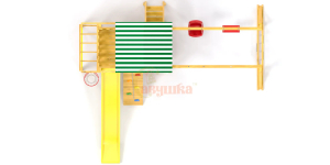 Детская площадка Савушка Мастер 4 Plus (горка 3 метра)