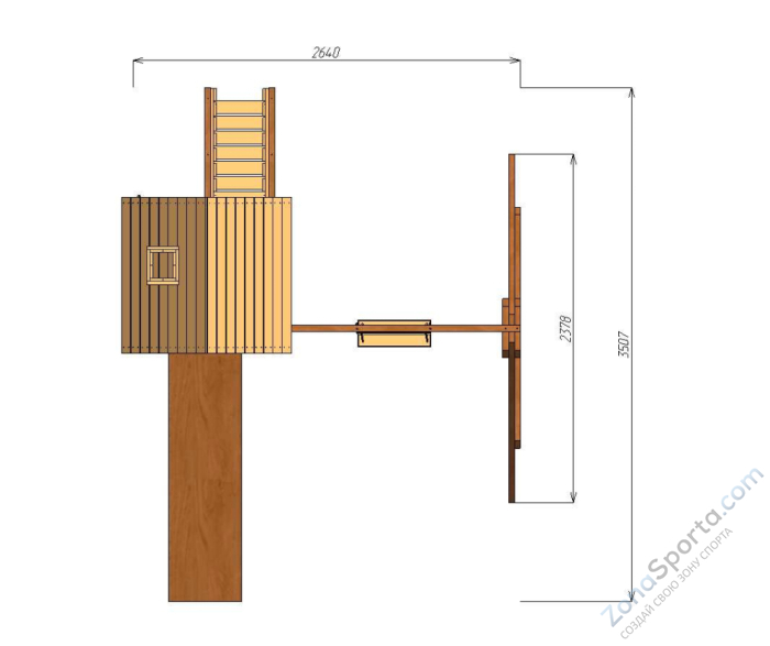 Детский городок Выше Всех Теремок