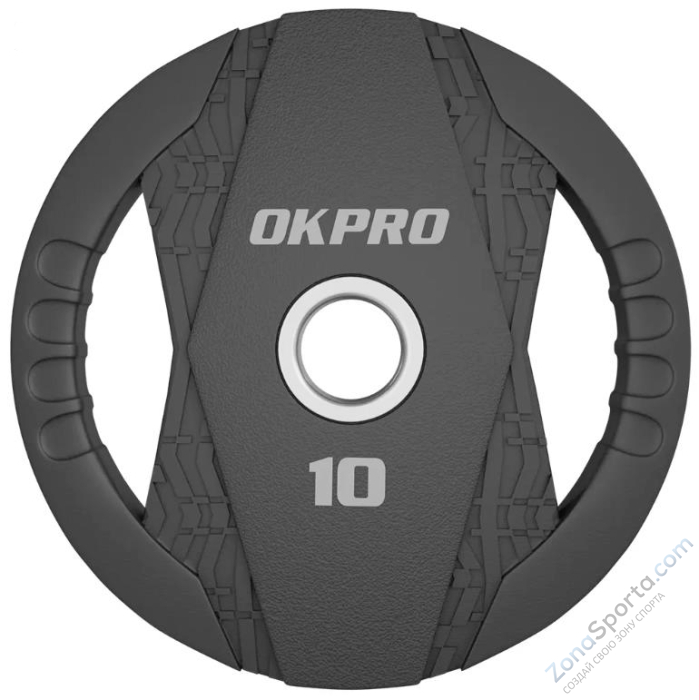 Диск олимпийский обрезиненный 15 кг OKPRO OK2005C-1500