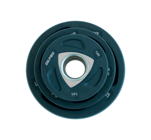 Диск олимпийский полиуретановый 2,5 кг OKPRO OK2037А-250-G