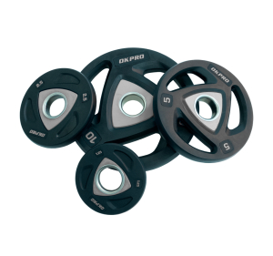 Диск олимпийский полиуретановый 5 кг OKPRO OK2037A-500-G