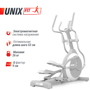 Эллиптический тренажер Unix Fit MV-850 (Auto Incline) Mirror