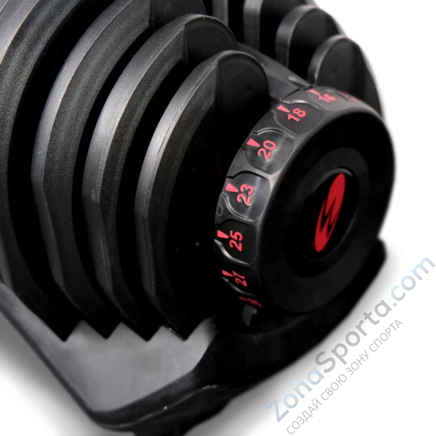 Гантель с регулировкой веса Bowflex SelectTech 1090i (4,5-40,8кг)