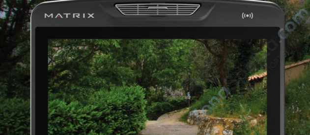 Горизонтальный велоэргометр Matrix Performance с консолью Touch