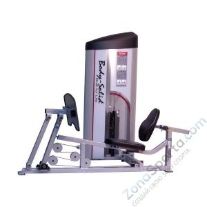 Горизонтальный жим ногами Body Solid S2LPC-2 с весовым стеком 95 кг