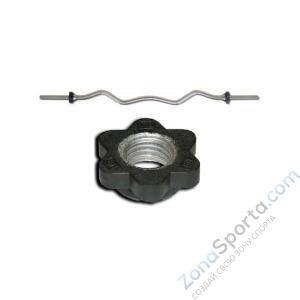 Гриф MB Barbell MB-BarM25-WB W-образный, втулка 25 мм