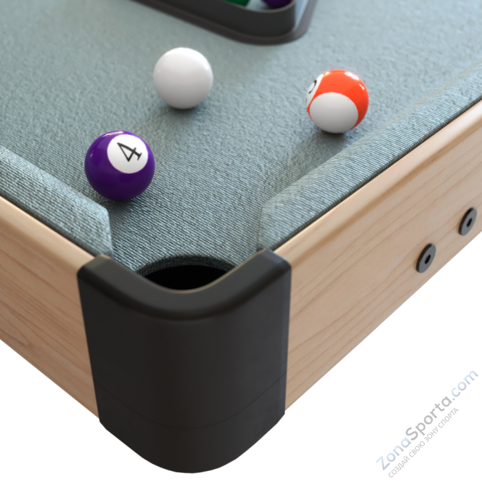 Игровой стол Unix Line Мини Бильярд настольный (88х47 cм) Wood