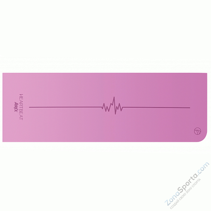 Коврик для йоги Airex Heartbeat Mat розовый
