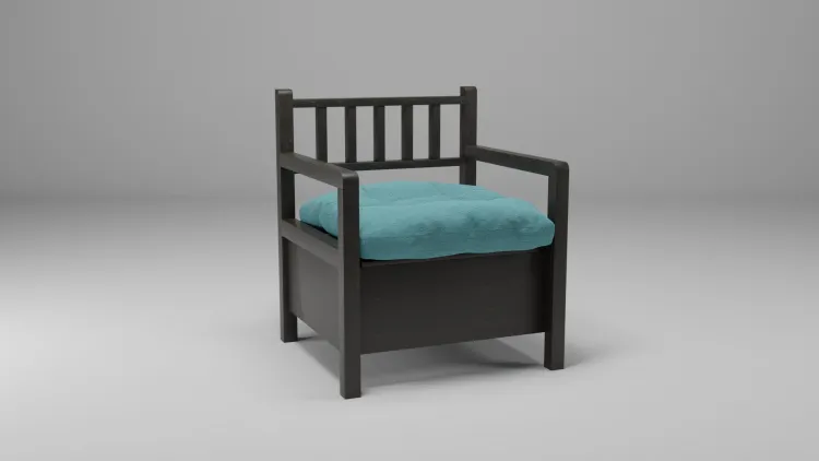 Кресло деревянное мягкое Savushka Type-F