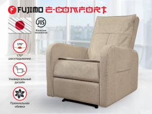 Кресло-реклайнер электрический Fujimo E-Comfort Chair F3005 FEW Ваниль (Sakura 4)