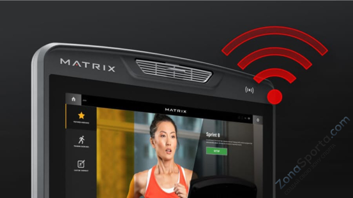 Лестница-эскалатор Matrix Endurance с консолью Touch Base