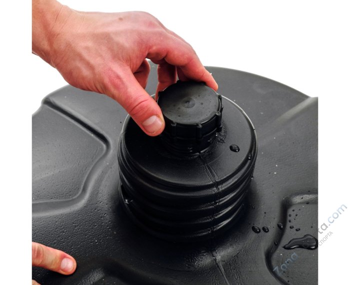 Манекен DFC Boxing Punching Man-Heavy c регулировкой высоты TLS-AB (черный)