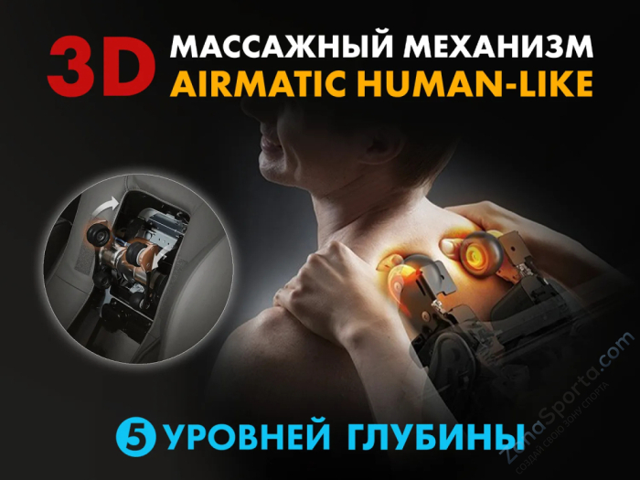 Массажное кресло Fujimo Flexor Business Edition Grey