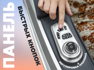 Массажное кресло Fujimo Flexor Business Edition Grey