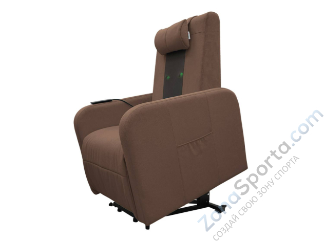 Массажное кресло реклайнер с подъемом Fujimo Synergy Lift Full Kingchair F3005 FLFK Терра (Sakura 20)