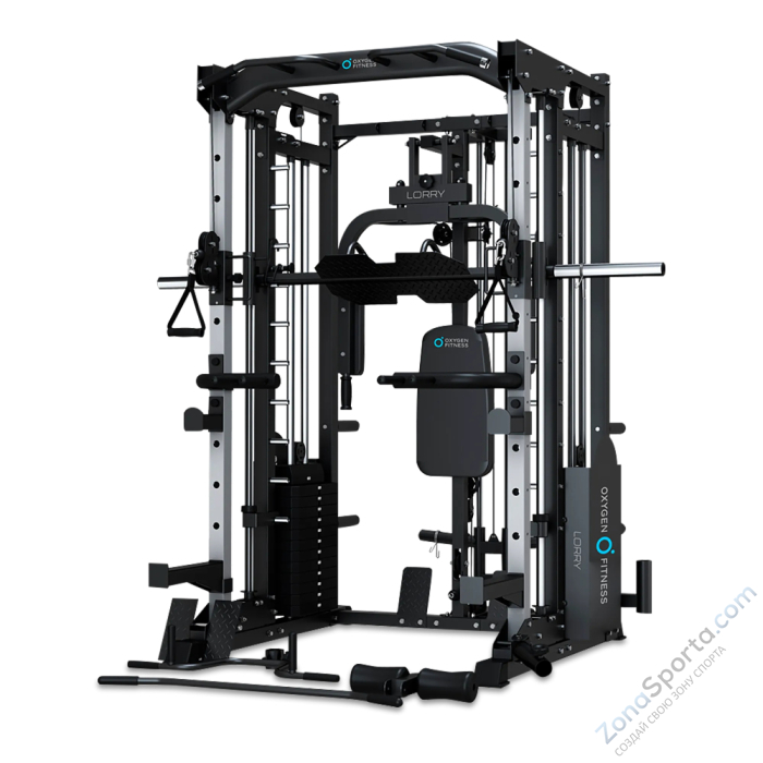 Многофункциональный силовой комплекс со встроенными весовыми стеками Oxygen Fitness Lorry