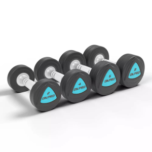 Набор полиуретановых гантелей от 12 до 30 кг (шаг 2 кг) OKPRO