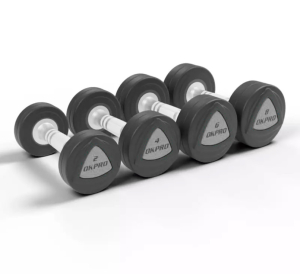 Набор полиуретановых гантелей от 32 до 40 кг (шаг 2 кг) OKPRO OK1032B-32-40-G