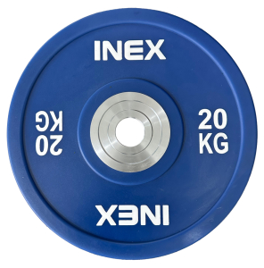 Олимпийский диск в уретане INEX PU Bumper Plate 20 кг