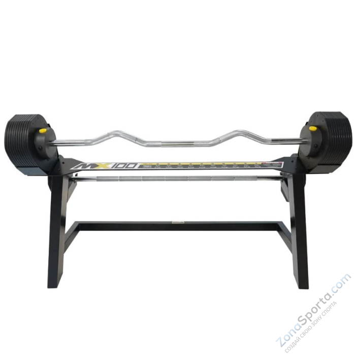 Регулируемая штанга MX Select МХ100, вес 12,8-45,5 кг