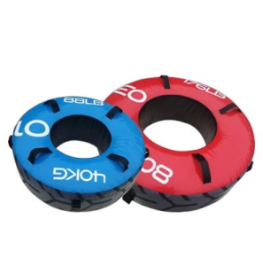 Шина для многофункционального тренинга, 80 кг, красная OKPRO OK9192-80