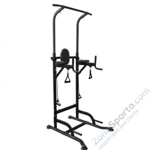 Силовая стойка для подтягиваний с эспандерами Royal Fitness HB-DG006