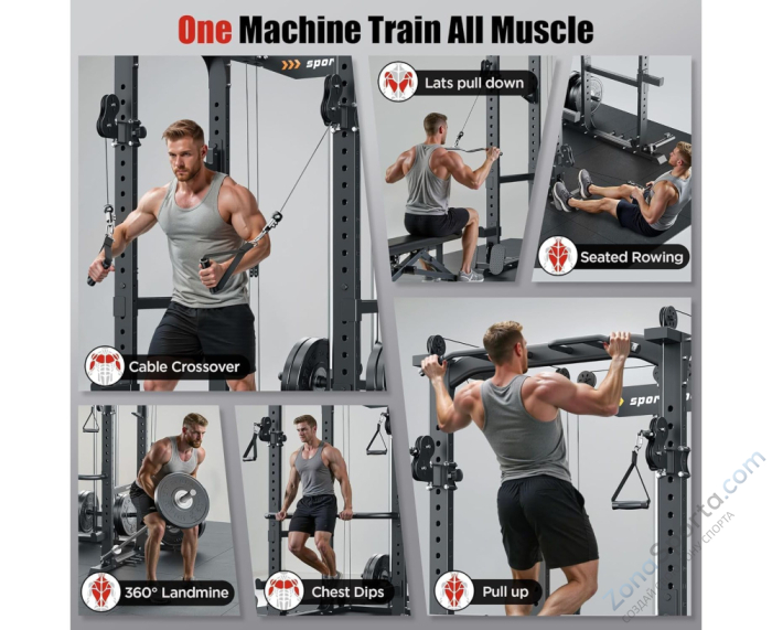 Силовая рама многофункциональная DFC D026