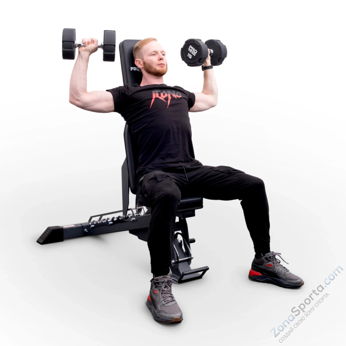 Скамья многофункциональная регулируемая Protrain PR-B1075L-X