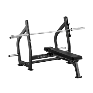 Скамья олимпийская для жима горизонтальная Bronze Gym RAVE RE55