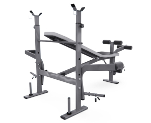 Скамья со стойками под штангу широкий хват DFC D702 PRO