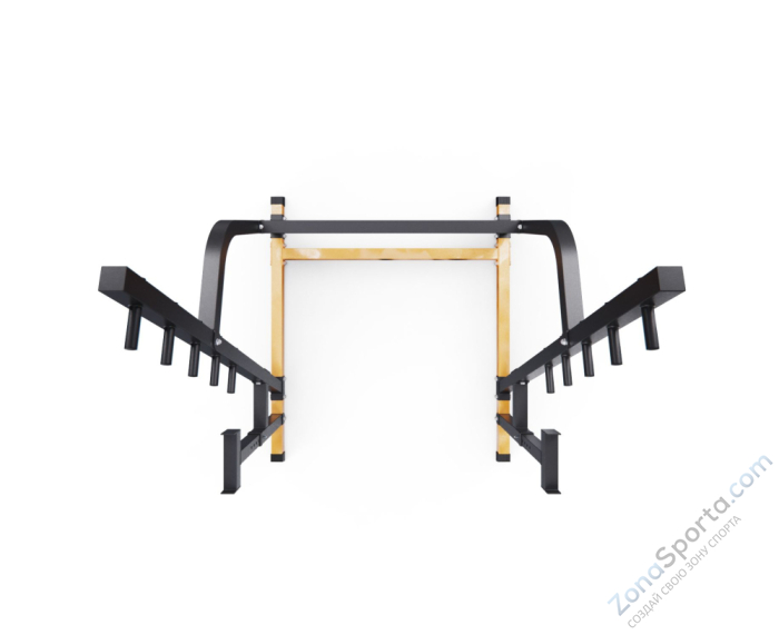 Стойка для штанги с подстраховкой DFC Y-GYM TF-64