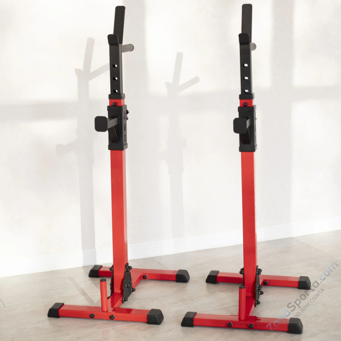 Стойка для штанги универсальная домашняя DEXsport ASD-0140-JAX