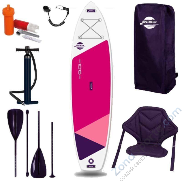 SUP борд Adventum 10'6 Pink