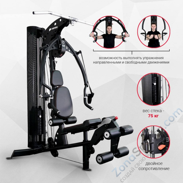Многофункциональный силовой комплекс Inspire M2 Multi-Gym