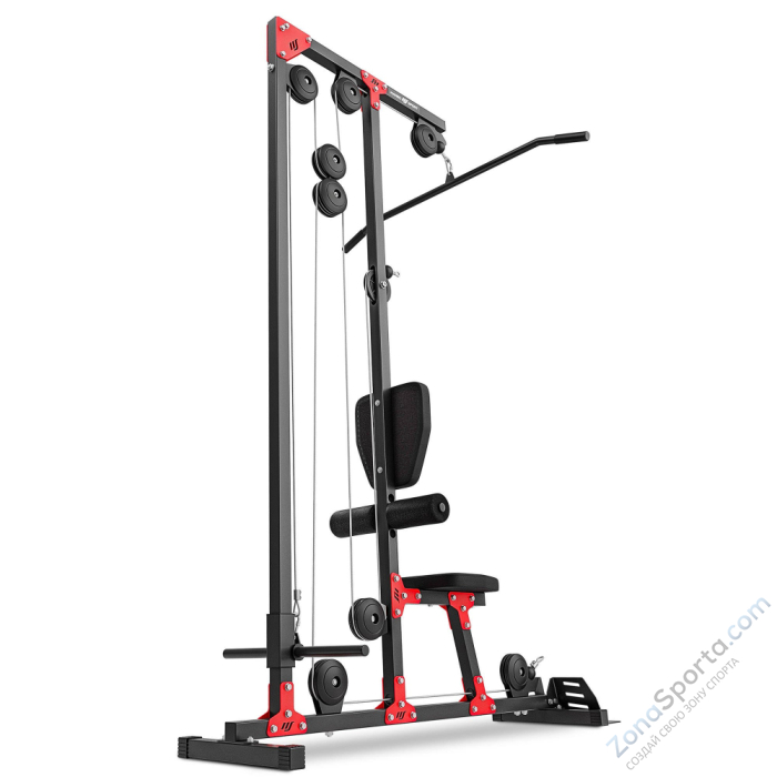 Тяга верхняя / горизонтальная на свободном весе Marbo Sport MH-W106 2.0